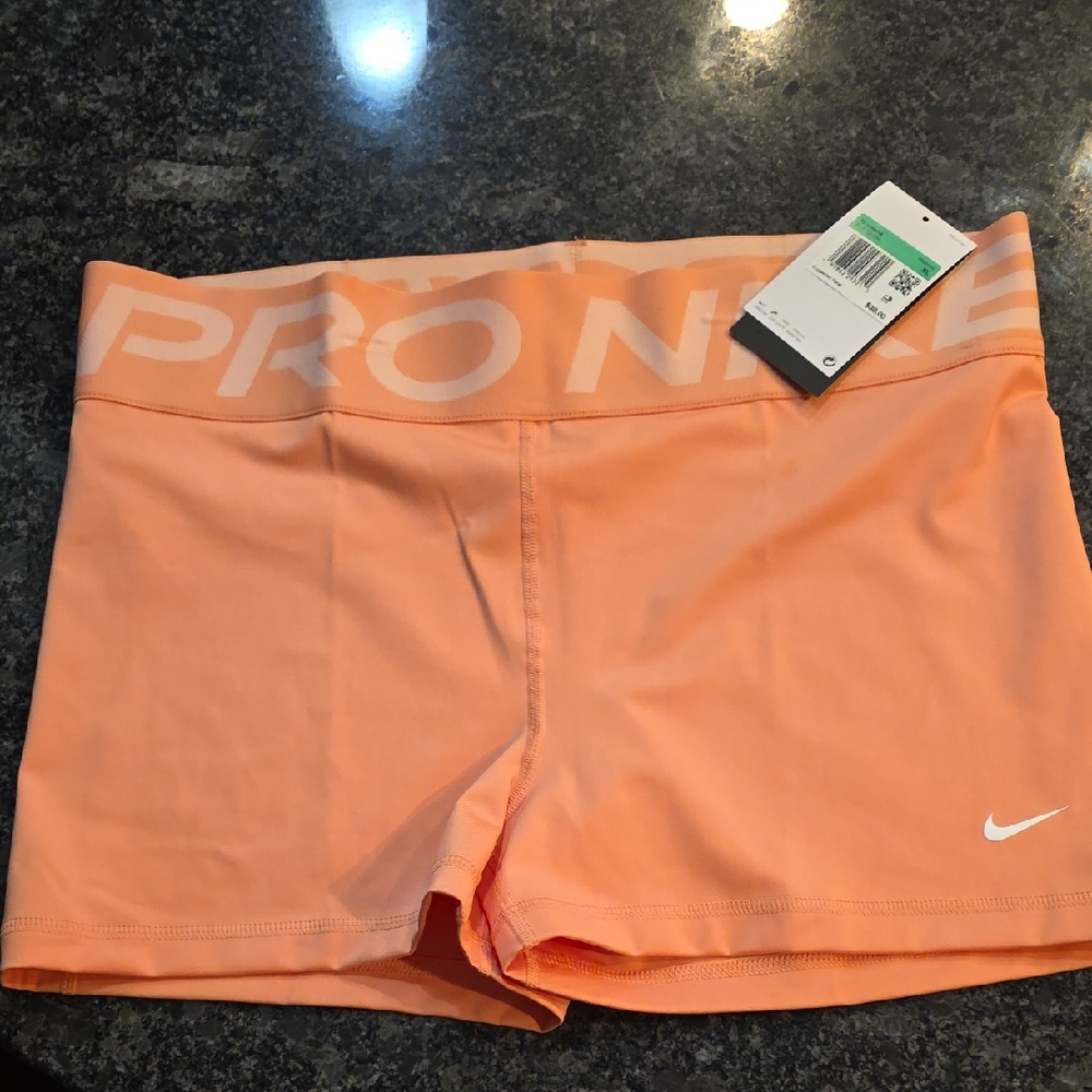 Nike Women's Peach Athletic Shorts